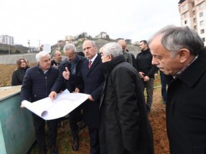 Ulaştırma Ve Altyapı Bakanı Turhan, Yapımı Süren Kanuni Bulvarı’nda İncelemelerde Bulundu