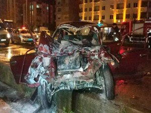 Samsun'da 5 aracın karıştığı kazada 5 kişi yaralandı