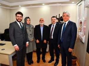 Başkan Genç, İş Adamlarıyla Görüştü