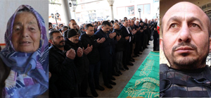 Rize'de Kazada Ölen Şehit Annesinin Cenazesi Toprağa Verildi