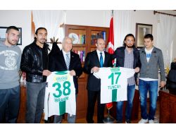 Bursasporlu Futbolcular Mudanyalı Öğrencilerle Buluştu