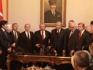 Mustafa Şentop Görevi Devraldı