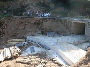 Giresun İl Özel İdaresi’nden İstinat Ve Menfez Çalışması