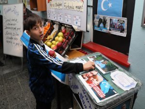 Okul Koridorlarında "Dürüstlük Manavı"