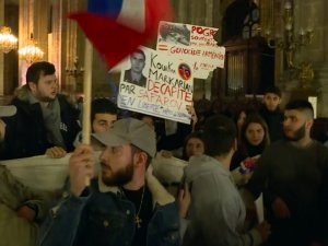 Paris’te Hocalı Katliamı Etkinliğine Çirkin Saldırı