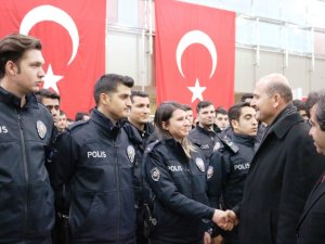 Soylu’dan Diyarbakır’da Çevik Kuvvet’e Ziyaret