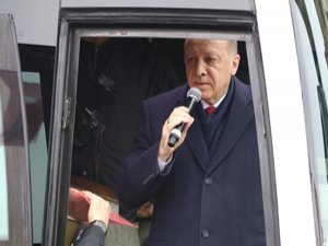 Cumhurbaşkanı Erdoğan Evinden Çıkarken Vatandaşa Seslendi