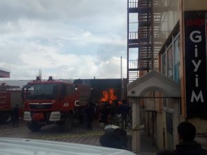Giresun’un Şebinkarahisar İlçesinde Bir Akaryakıt İstasyonunda Yangın Çıktı