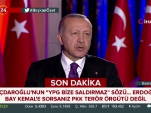 Cumhurbaşkanı Erdoğan’dan Kılıçdaroğlu’na Ypg Tepkisi