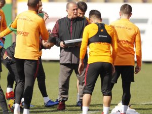 Galatasaray Antalyaspor Hazırlıklarını Sürdürdü