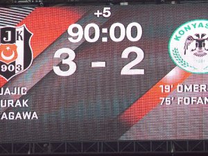 Beşiktaş Artı Üçte Kazandı