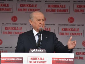 Bahçeli: “Size Bu Ülkeyi Bırakırsak Gök Girsin Kızıl Çıksın” 