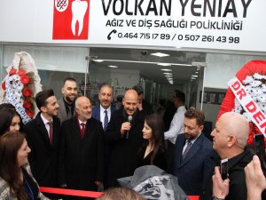 Özel Volkan Yeniay Ağız ve Diş Sağlığı Polikliniği'nin Açılışını Bakan Soylu Yaptı