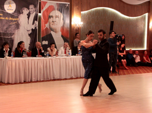 Arjantin Tango Kulüplerarası Türkiye Şampiyonası Trabzon'da yapıldı