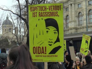 Viyana’da Irkçılık Karşıtı Protesto