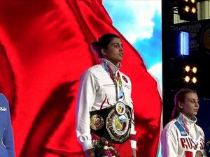 Milli Boksör Busenaz Sürmeneli, Avrupa Şampiyonu Oldu