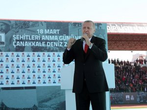 Cumhurbaşkanı Erdoğan Çanakkale’den Haykırdı: "Biz Buradayız"