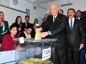 Bahçeli: "Cumhur İttifakı’na Oy Verdim"