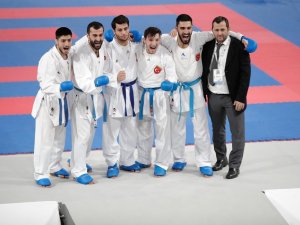 Milli Karateciler Üst Üste Üçüncü Kez Avrupa Şampiyonu Oldu