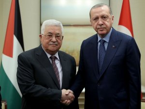 Filistin Devlet Başkanı’ndan Cumhurbaşkanı Erdoğan’a Tebrik Mesajı