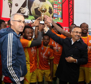 RTEÜ'de Rize 2. Uluslararası Öğrenci Futbol Turnuvası Düzenlendi