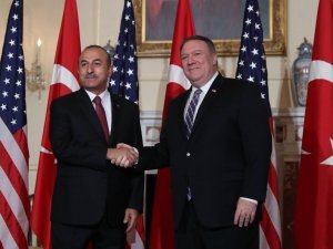 Çavuşoğlu, Pompeo İle Görüştü