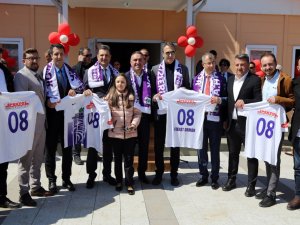 Fikret Orman Memleketi Hopa’da Anaokulu Açılışına Katıldı