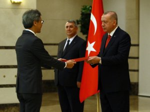 Cumhurbaşkanı Erdoğan, Singapur Büyükelçisini Kabul Etti
