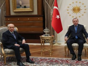 Cumhurbaşkanı Erdoğan, Devlet Bahçeli’yi Kabul Etti