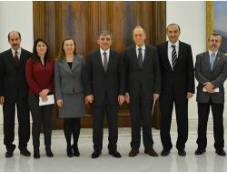 Türk Tabipler Birliği Merkez Konseyi Heyeti Çankaya Köşkü'nde