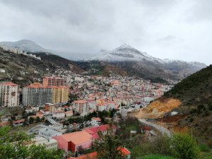 Gümüşhane’nin Yüksekleri Beyaza Büründü