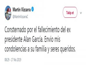 Peru’nun Eski Devlet Başkanı Garcia İntihar Etti