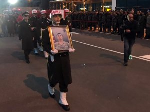 Şehit Şahin’in Cenazesi Memleketine Getirildi