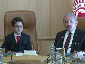 Tbmm Başkanı Şentop, Koltuğunu Selahattin Ortagenç’e Devretti