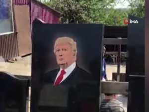 Trump’ın Mezar Taşını Yaptı: Rusya’da İsmini Duymayan Kalmadı