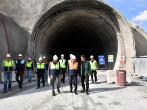 Yeni Zigana Tünelinde Yüzde 60 Seviyesine Yaklaşıldı