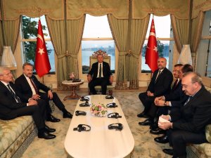 Cumhurbaşkanı Erdoğan Yabancı Devlet Başkanlarını Ağırladı