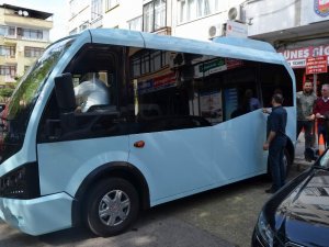 Trabzon’da Yeni Tip Dolmuşlar Şoförler Esnafının İncelemesine Sunuldu