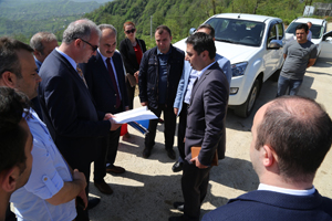 Rize Belediye Başkanı Metin, Isırlık Tabiat Parkını İnceledi