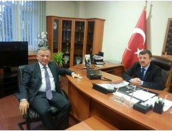 Başkan Koçal, Kaplan’ı Ziyaret Etti