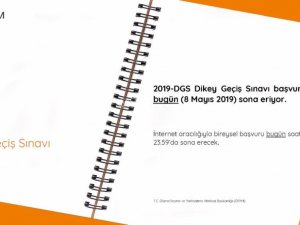 2019-DGS Başvuruları İçin Bugün Son Gün