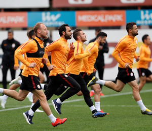Galatasaray Çaykur Rizespor'a Hazırlanıyor