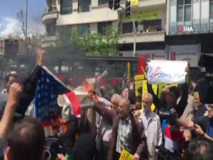 İranlılar "Abd’ye Ölüm" Sloganı Attı