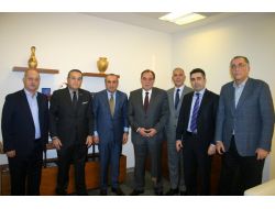 Demirspor Başkanı Aydoğdu’dan Demirören’e Ziyaret