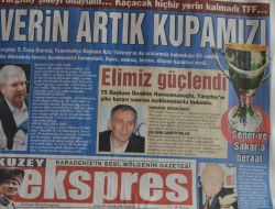 Trabzon’da Yerel Gazeteler "Kupa Trabzon'a" Manşetiyle Çıktı