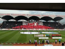 Samsunspor’un Koreografisi Ağlattı