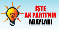 AK Parti'nin İstanbul Adayları