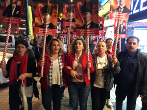 Rize'de 19 Mayıs İçin Yürüdüler Cumhuriyet Bayramını Kutladılar