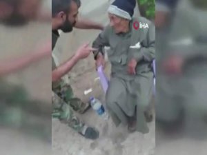 Öso Yaşlı Sivile İşkence Yapan Esad Askerini Yakaladı