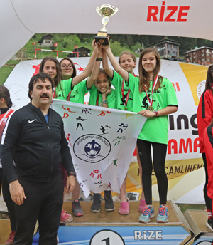 Oryantiring Türkiye Şampiyonası Ayder Yaylasında Yapıldı